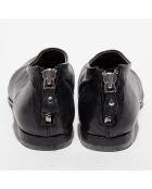 Low boots en Cuir noires