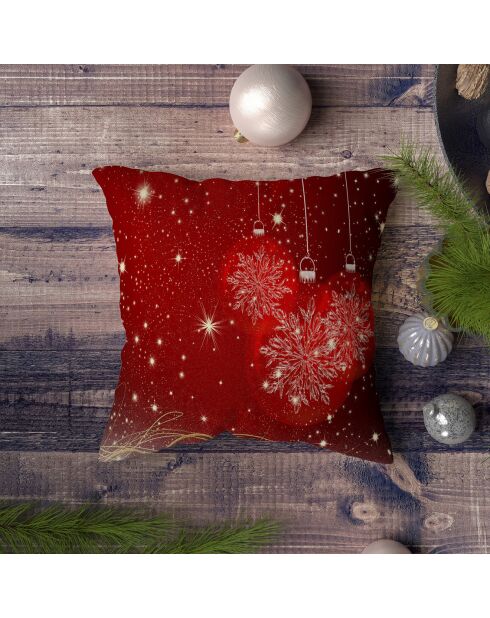 Mehrfarbiges dekoratives Weihnachtskissen - 43x43 cm