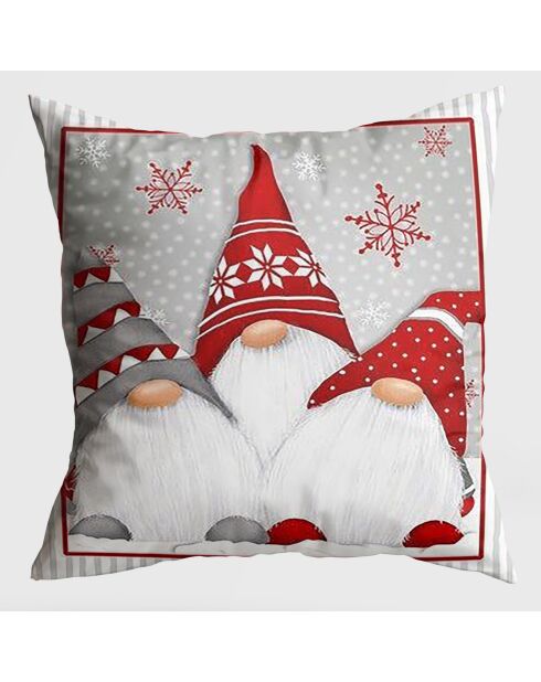 Mehrfarbiges dekoratives Weihnachtskissen - 43x43 cm