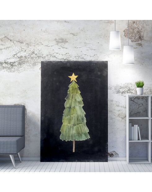 Tableau de Noël multicolore - 70x100 cm