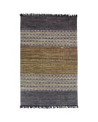 Tapis en cuir et coton Adana multicolore - 240x150 cm