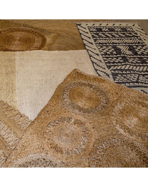 Tappeto in juta jerico beige - 150x220 cm