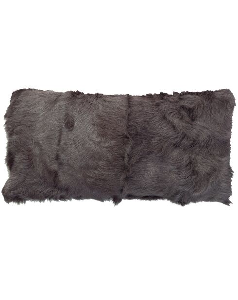 Grijs geitenkussen - 50x25 cm