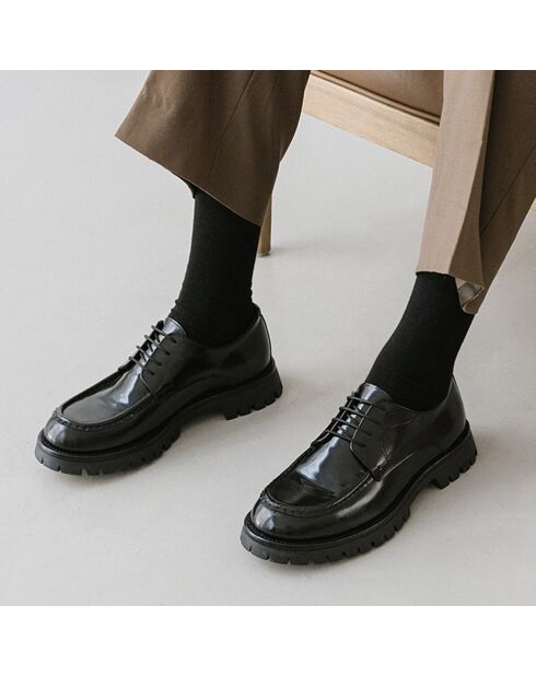 Derbies en Cuir Rainio noires