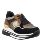 Sneakers Ilona noir/marron