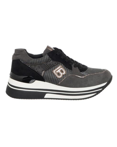 Sneakers Ilona noir/argenté