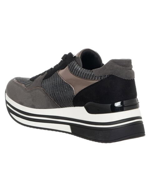 Sneakers Ilona noir/argenté