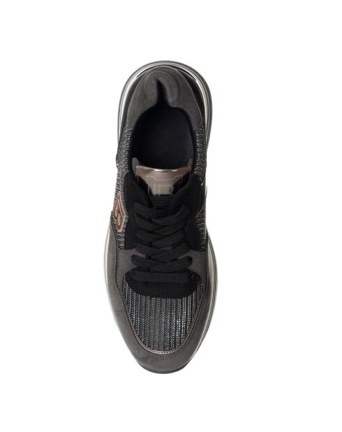 Sneakers Ilona noir/argenté