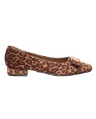 Mocassins en Cuir Carla léopard