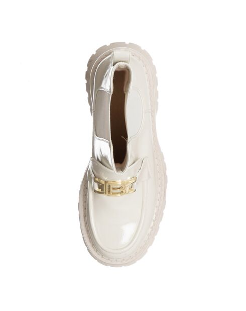 Boots Lénie blanches - Talon 4.5 cm