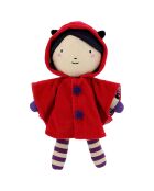 Poupée chiffon Le petit Chaperon Loup - 3 ans et +