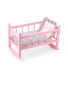 Cama cuna rosa vainilla y fresa - A partir de 3 años