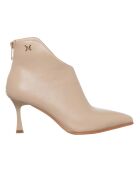 Bottines Genie beiges - Talon 7.5 cm