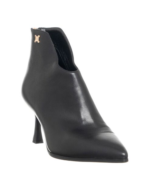 Bottines Genie noires - Talon 7.5 cm