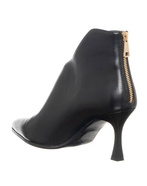 Bottines Genie noires - Talon 7.5 cm