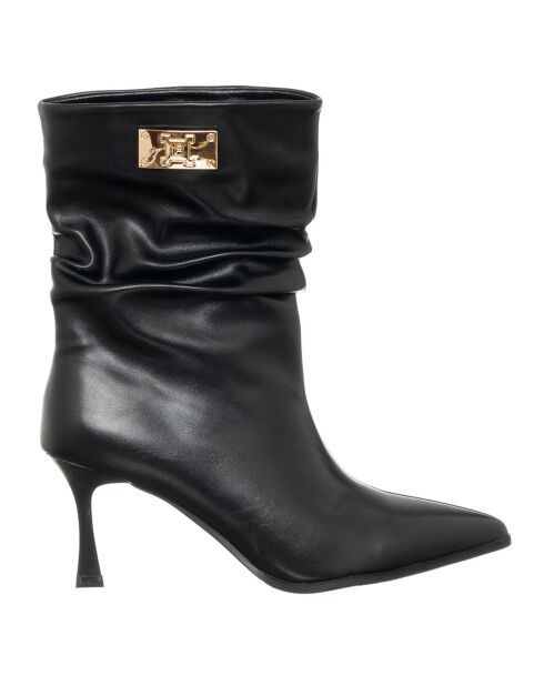 Bottines Essie noires - Talon 7.5 cm