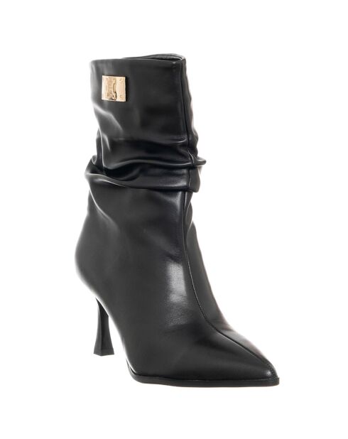 Bottines Essie noires - Talon 7.5 cm