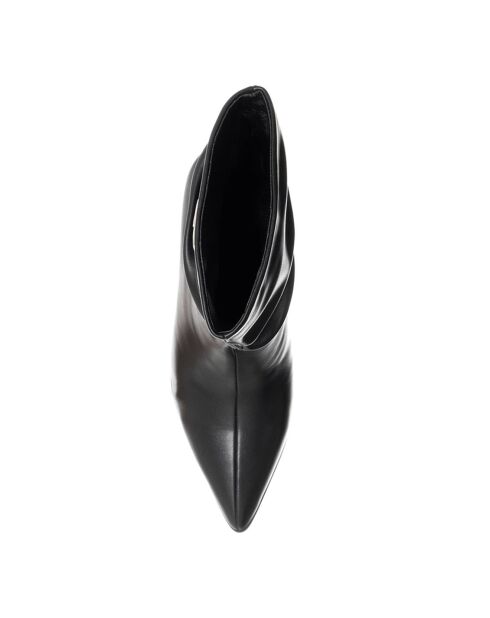 Bottines Essie noires - Talon 7.5 cm