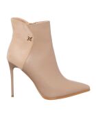 Bottines Zana beiges - Talon 10.5 cm