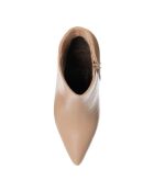 Bottines Zana beiges - Talon 10.5 cm