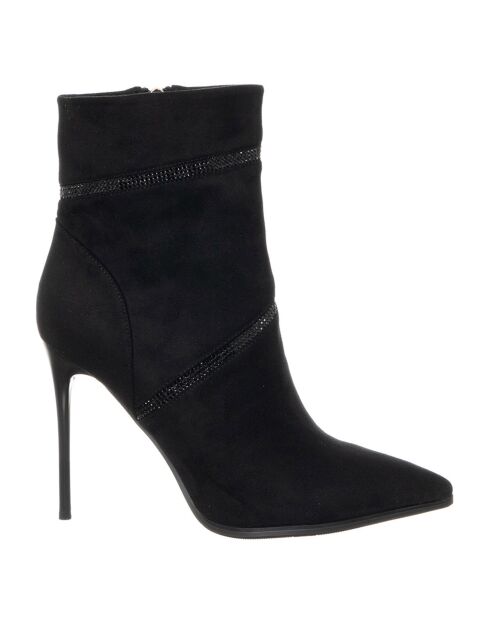 Bottines Melie noires - Talon 10.5 cm