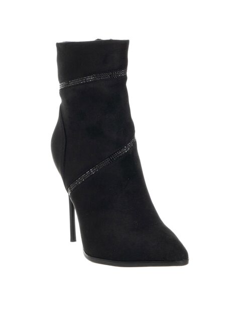 Bottines Melie noires - Talon 10.5 cm