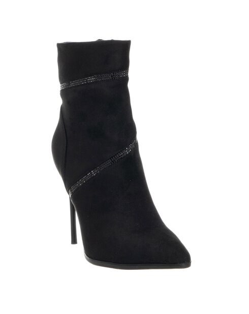 Bottines Melie noires - Talon 10.5 cm