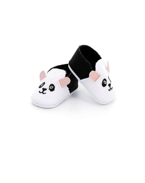 Baskets panda pour poupée T39 à 48 cm - 3 ans et +