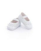 Chaussures à bride avec dentelle pour poupée T39 à 48 cm - 3 ans et +