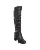 Bottes Jeanne noires - Talon 8.5 cm