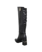 Bottes Jeanne noires - Talon 8.5 cm