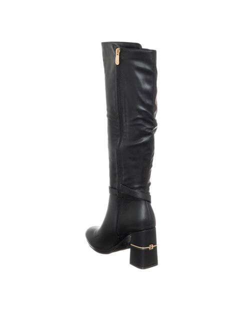 Bottes Jeanne noires - Talon 8.5 cm