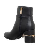 Bottines Pauline noires - Talon 7.5 cm