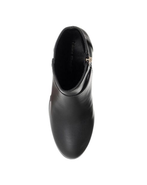 Bottines Pauline noires - Talon 7.5 cm