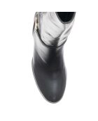 Bottes Usis noires - Talon 7.5 cm