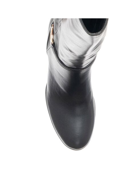 Bottes Usis noires - Talon 7.5 cm
