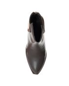 Bottines Orea marron - Talon 11 cm