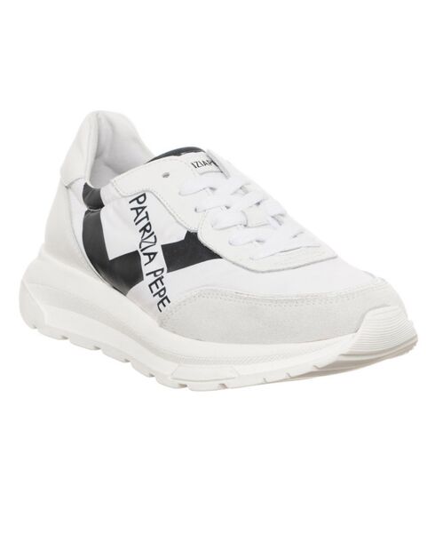 Sneakers en Cuir Costa blanc/noir