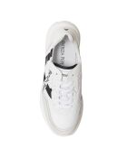 Sneakers en Cuir Costa blanc/noir
