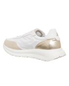 Sneakers en Cuir Costa blanc/doré