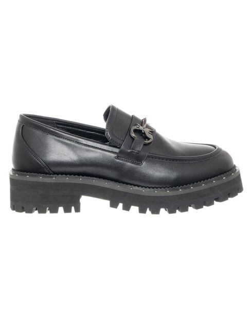 Mocassins en Cuir Egna noirs