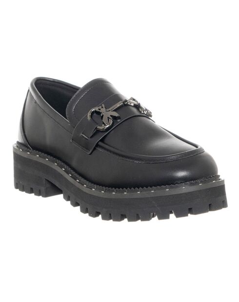 Mocassins en Cuir Egna noirs