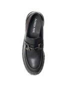 Mocassins en Cuir Egna noirs
