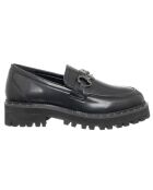 Mocassins en Cuir Elea noirs