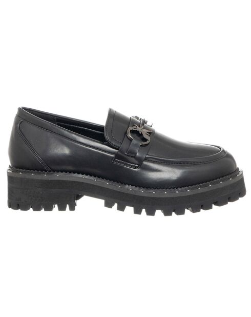 Mocassins en Cuir Elea noirs