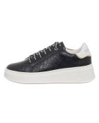 Sneakers en Cuir Migo noir/blanc
