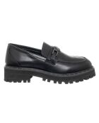 Mocassins en Cuir Lenie noirs