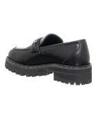 Mocassins en Cuir Lenie noirs