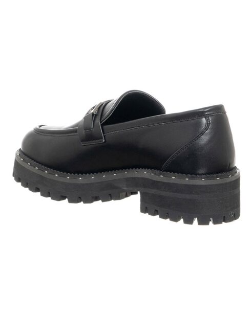 Mocassins en Cuir Lenie noirs