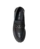 Mocassins en Cuir Lenie noirs